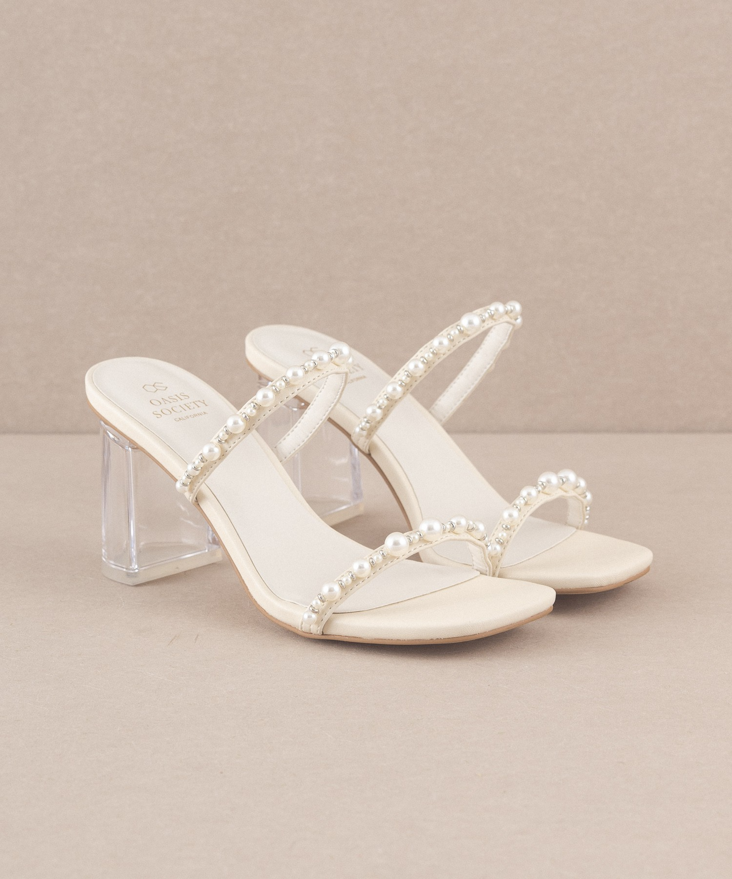 Mae Strappy Pearl Heel