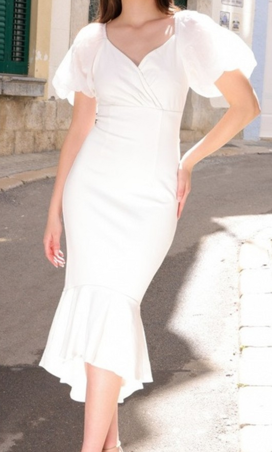 Diana Crepe Midi Dress