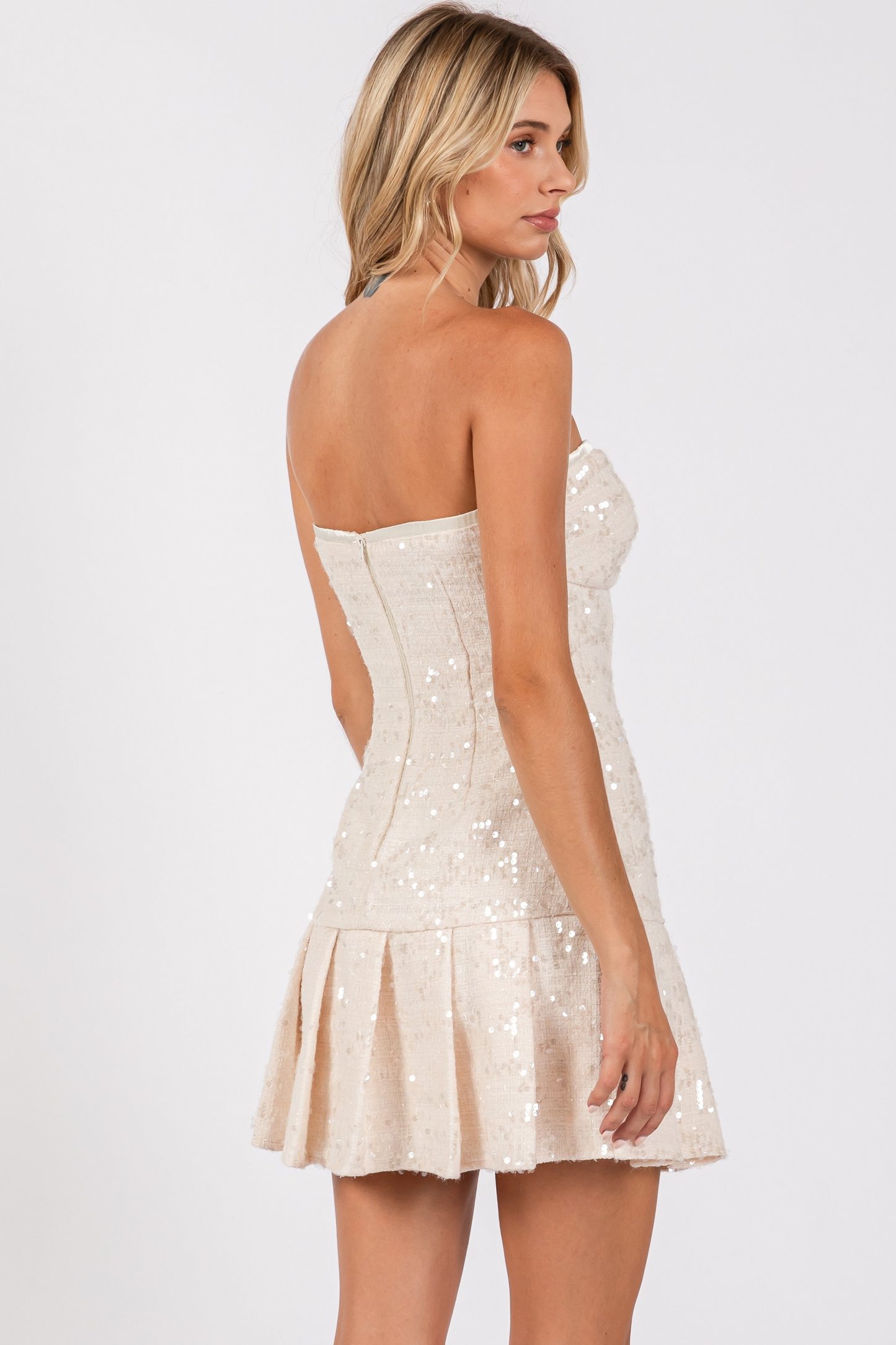 Margot Tweed Mini Dress