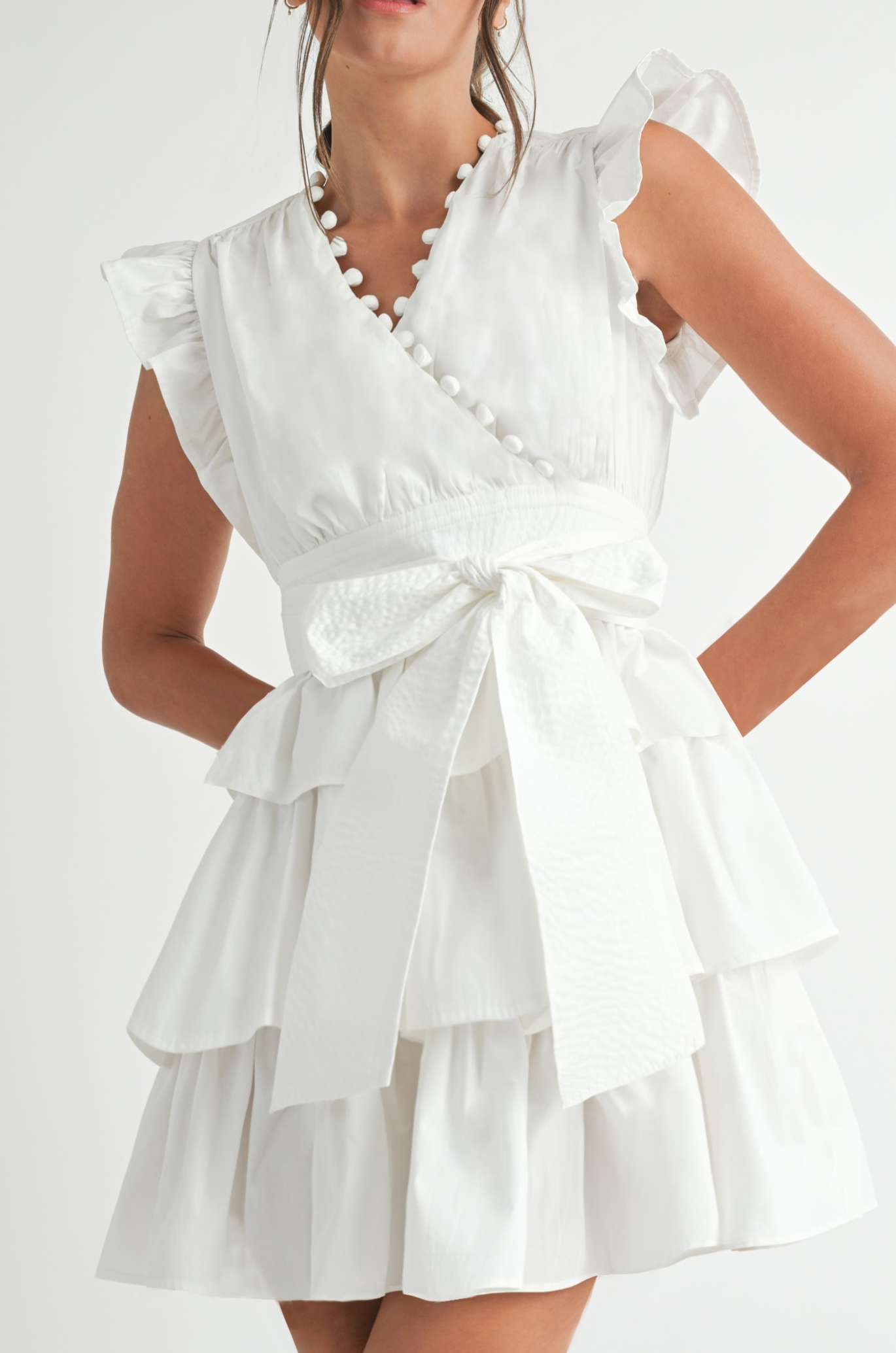 Lilly Dress M / WHT Lilly Dress M / WHT