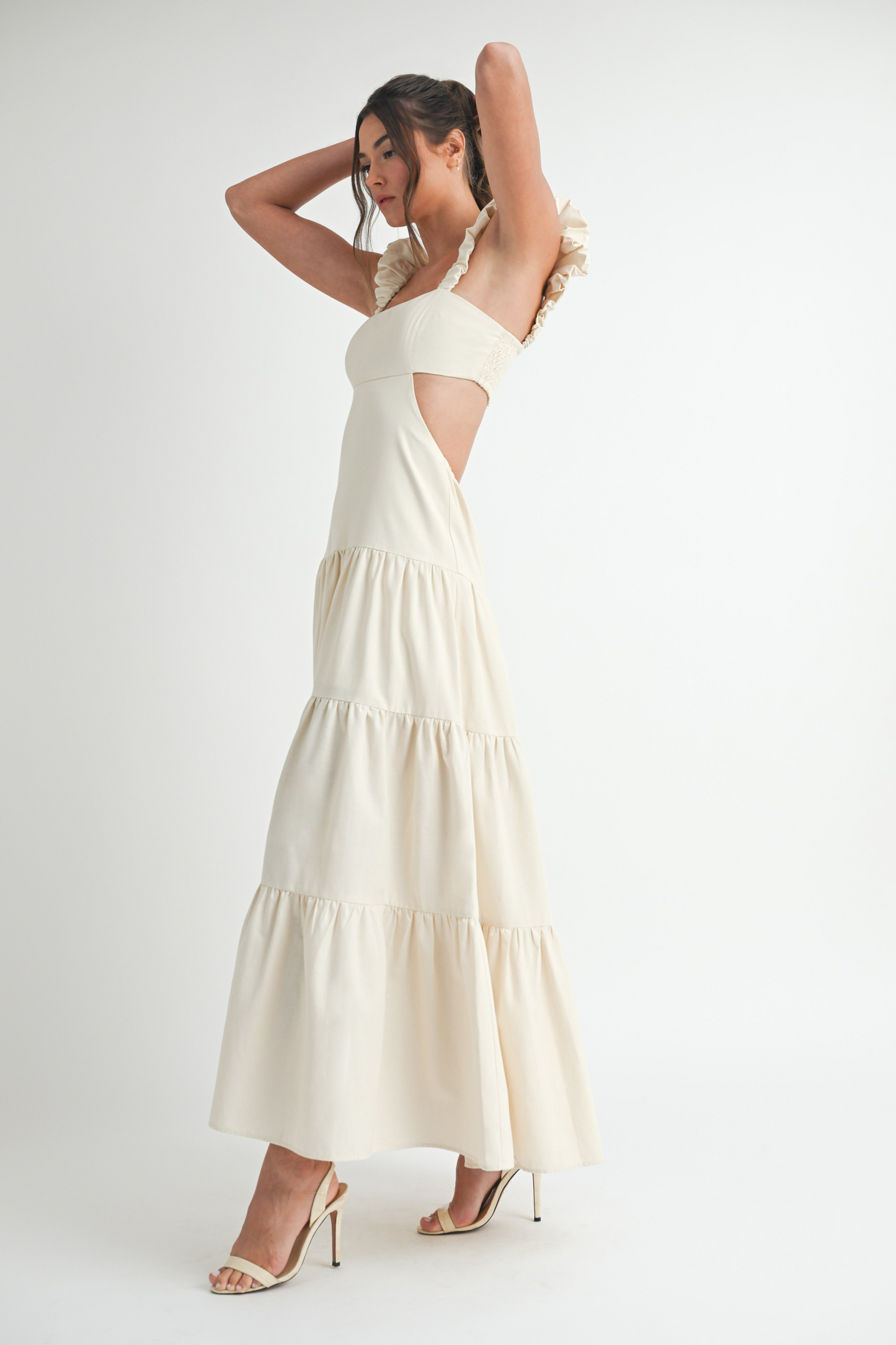 Millie Linen Maxi Dress
