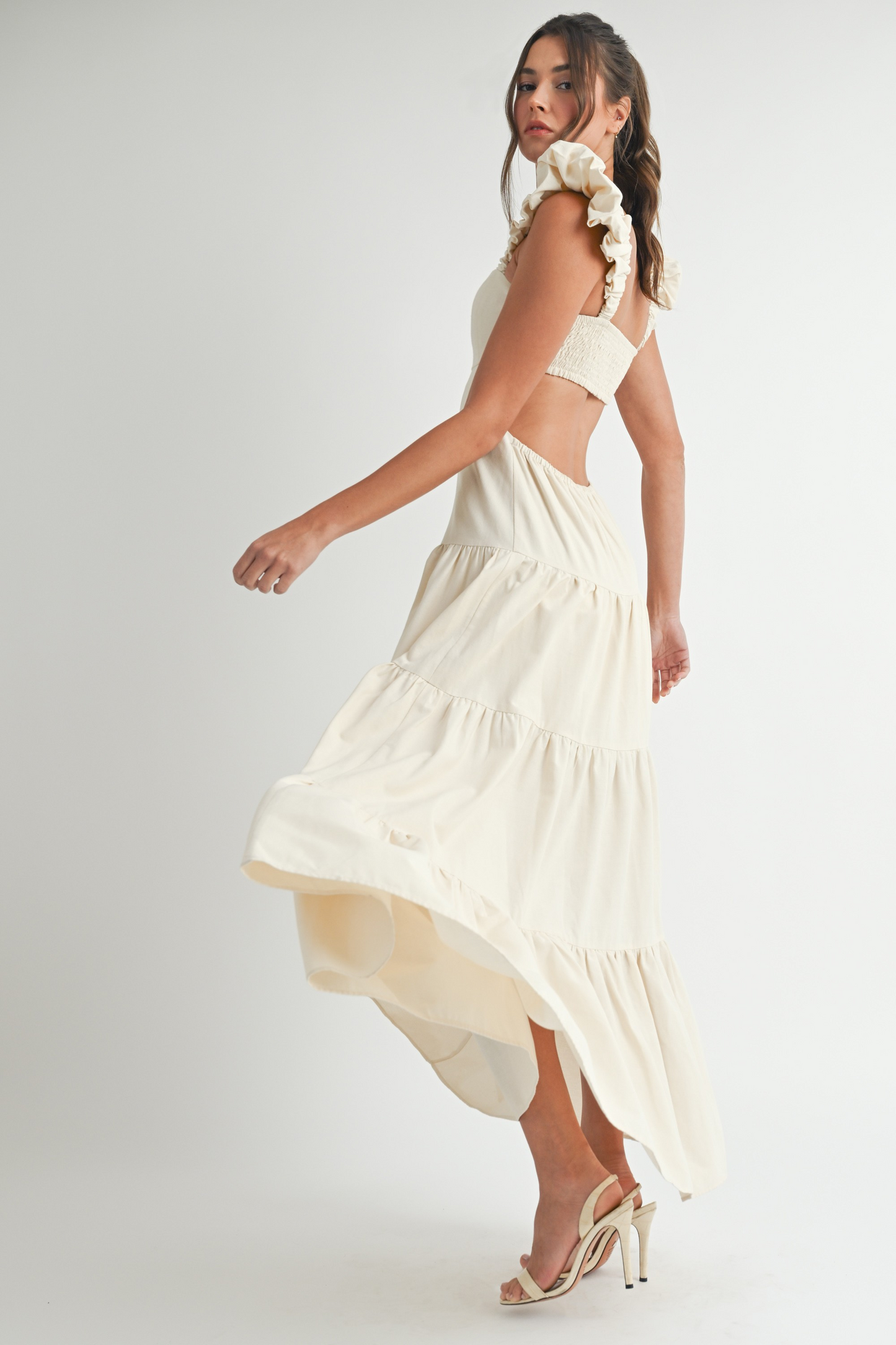 Millie Linen Maxi Dress
