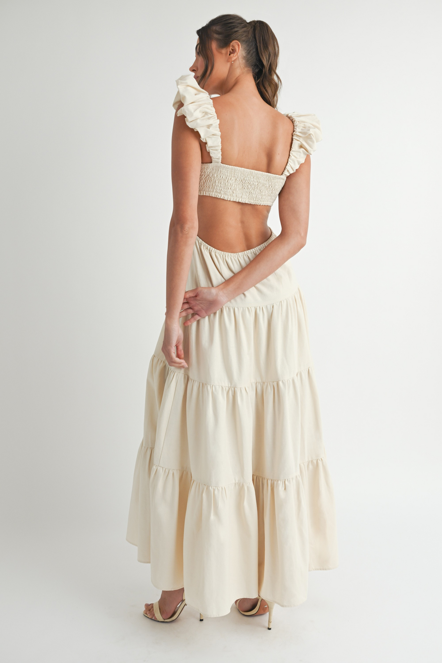 Millie Linen Maxi Dress