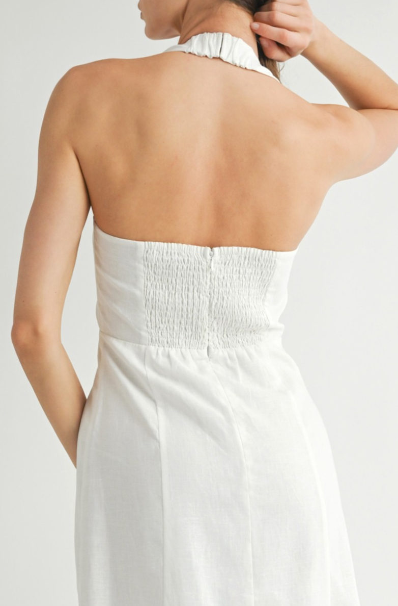 Classic Linen Dress