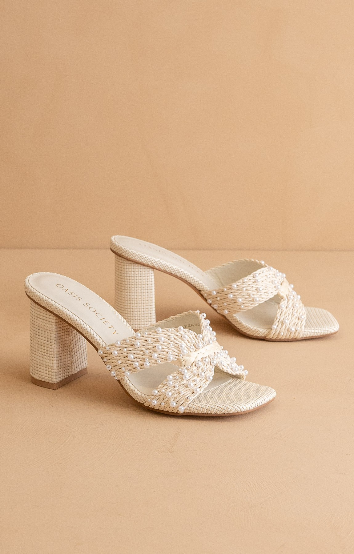 The Tiara Raffia Heel 6 The Tiara Raffia Heel 6