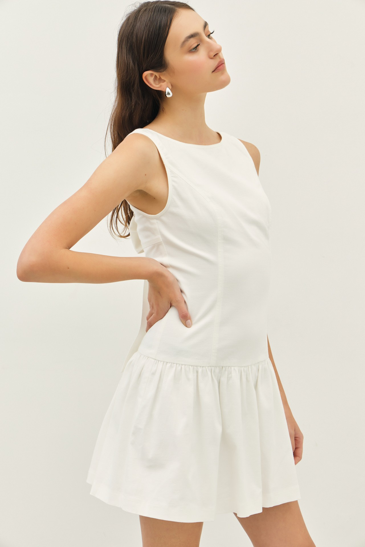 Aurora Cotton Mini Dress