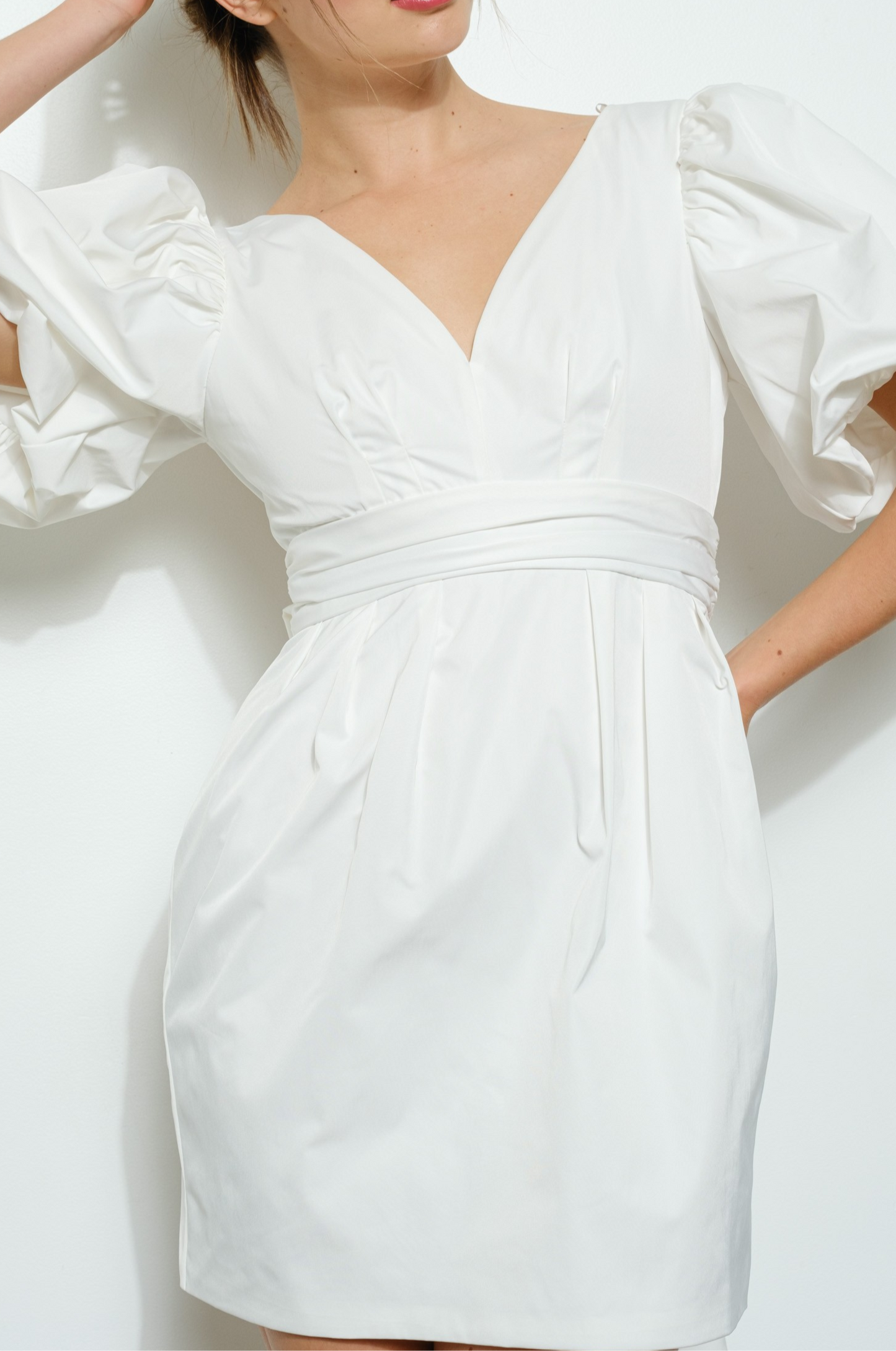 Laura Crepe Mini Dress