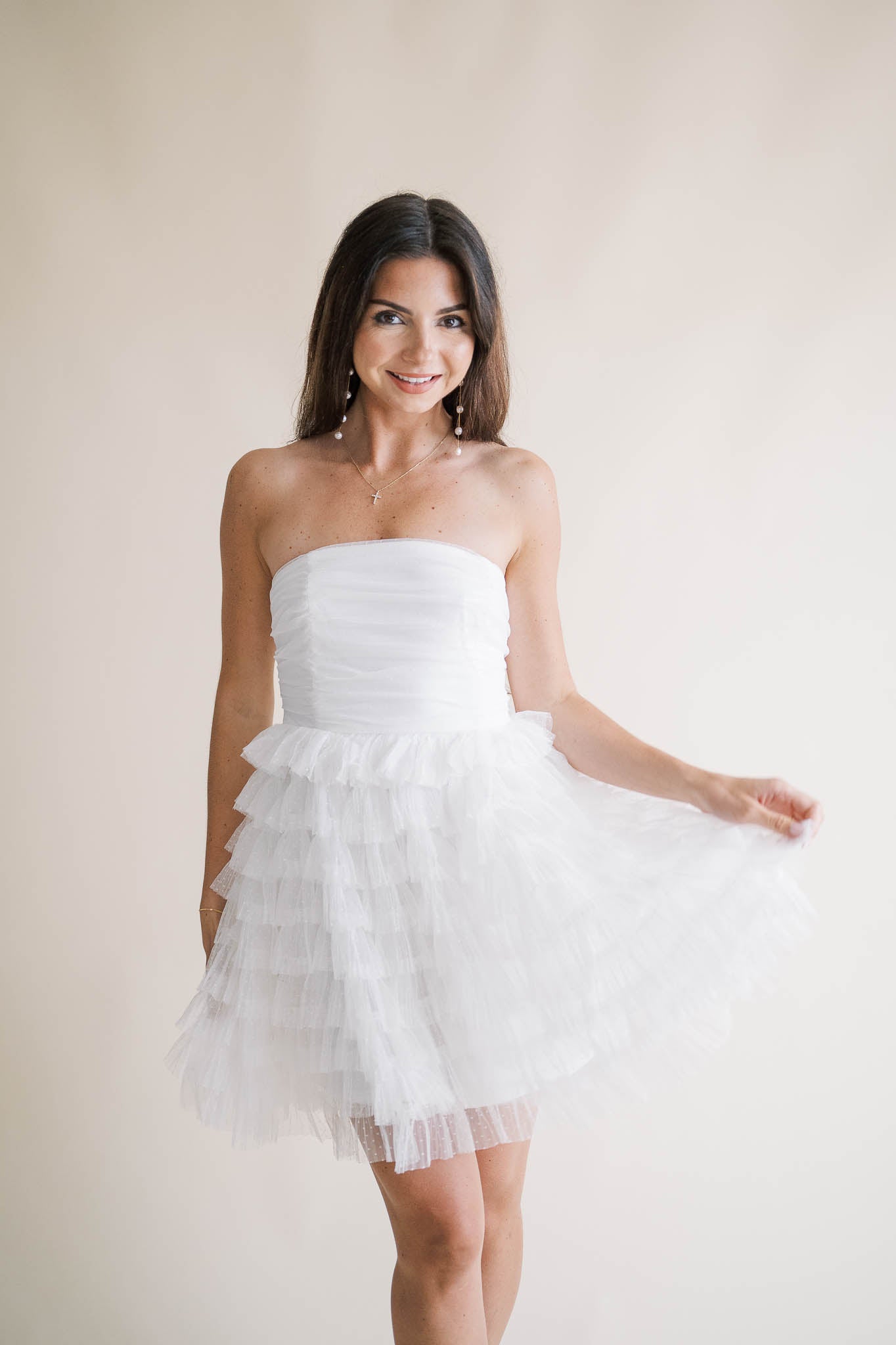 Sunny Days Tulle Mini Dress