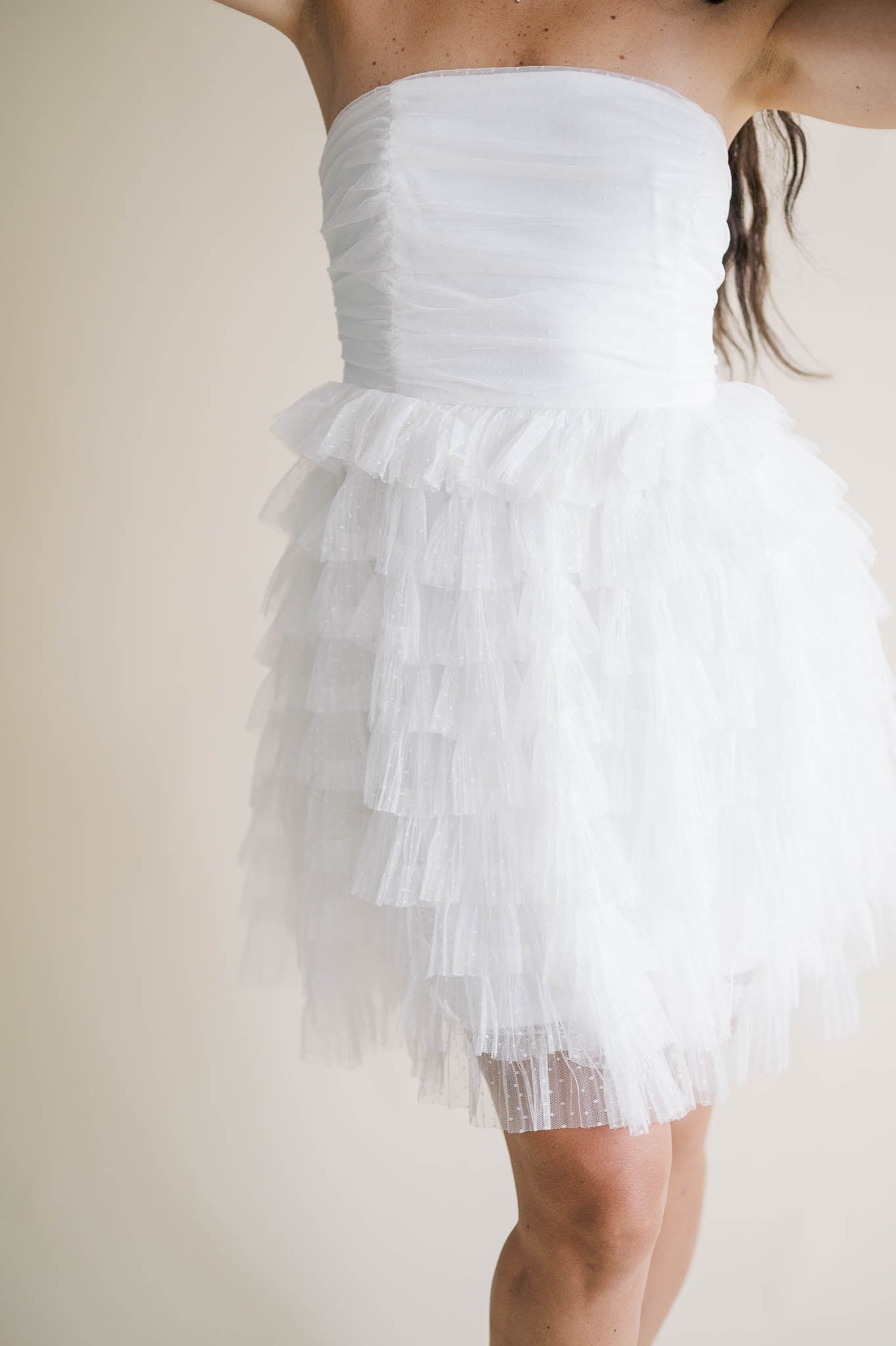 Sunny Days Tulle Mini Dress