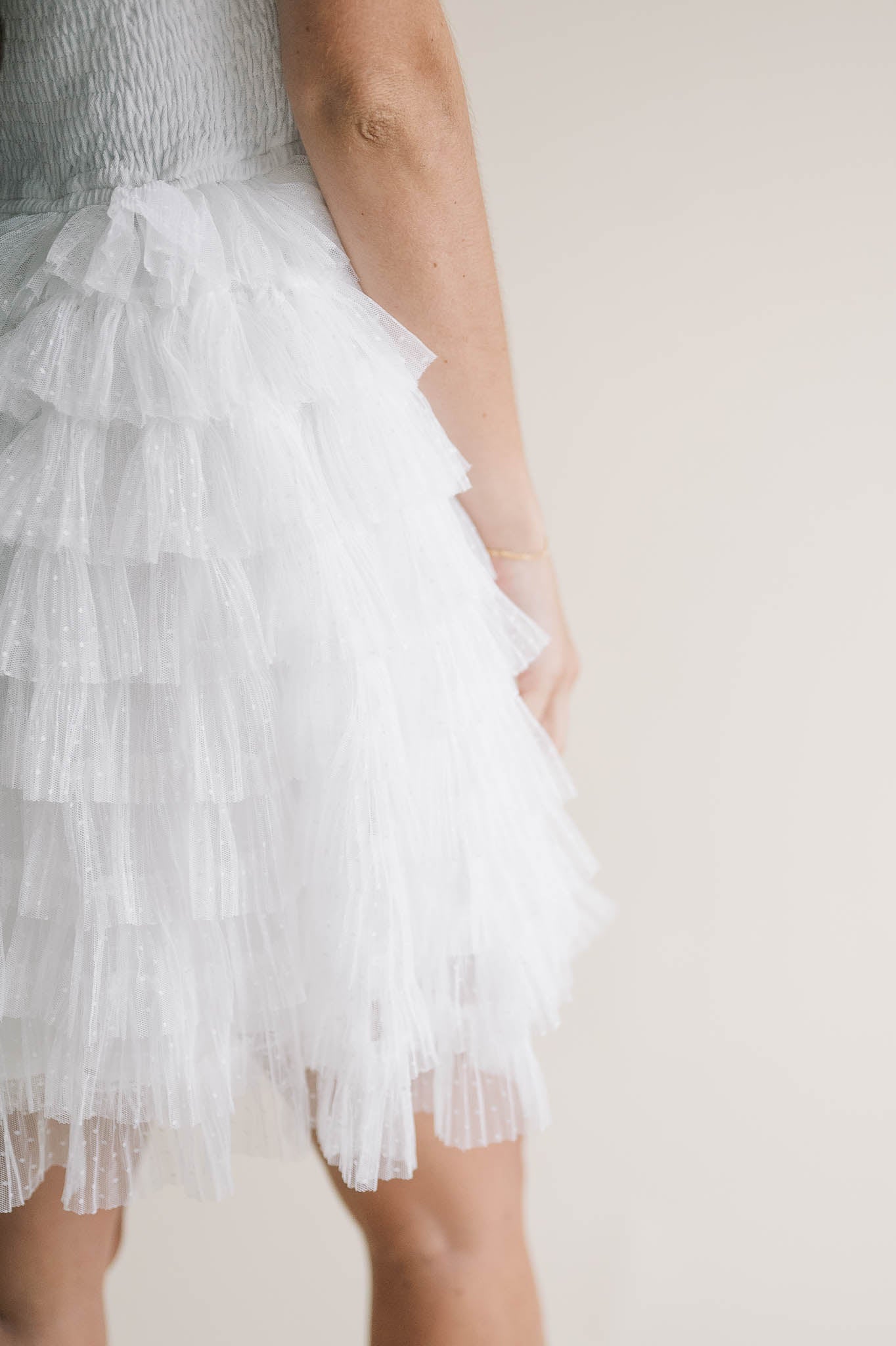 Sunny Days Tulle Mini Dress