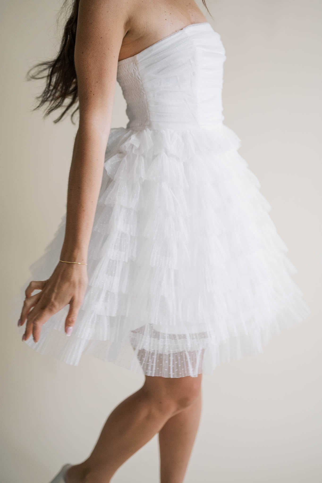 Sunny Days Tulle Mini Dress