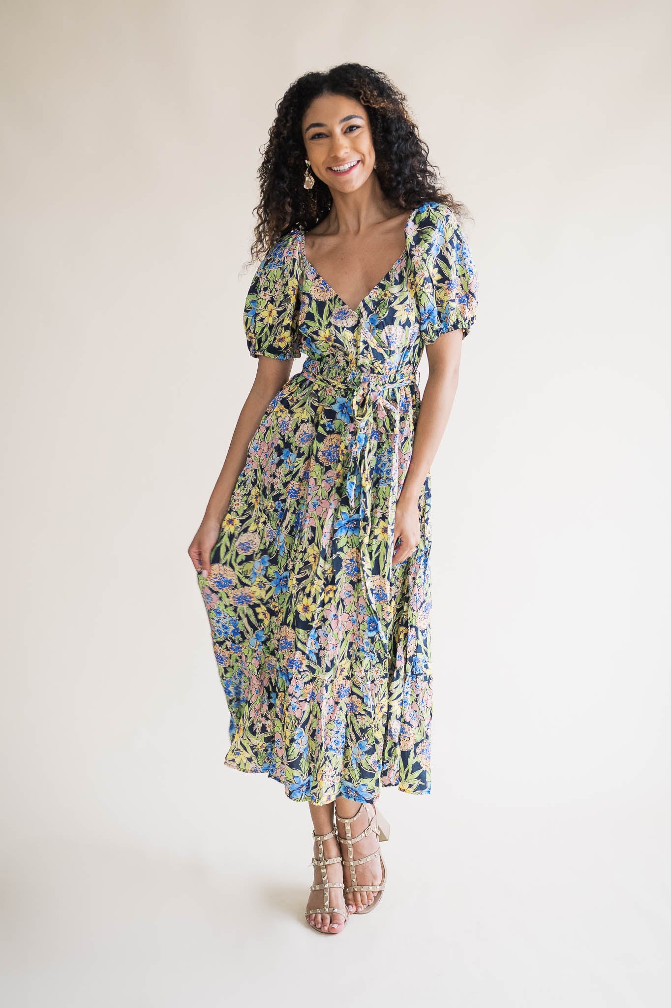 Ivy Rose Bloom Midi Dress