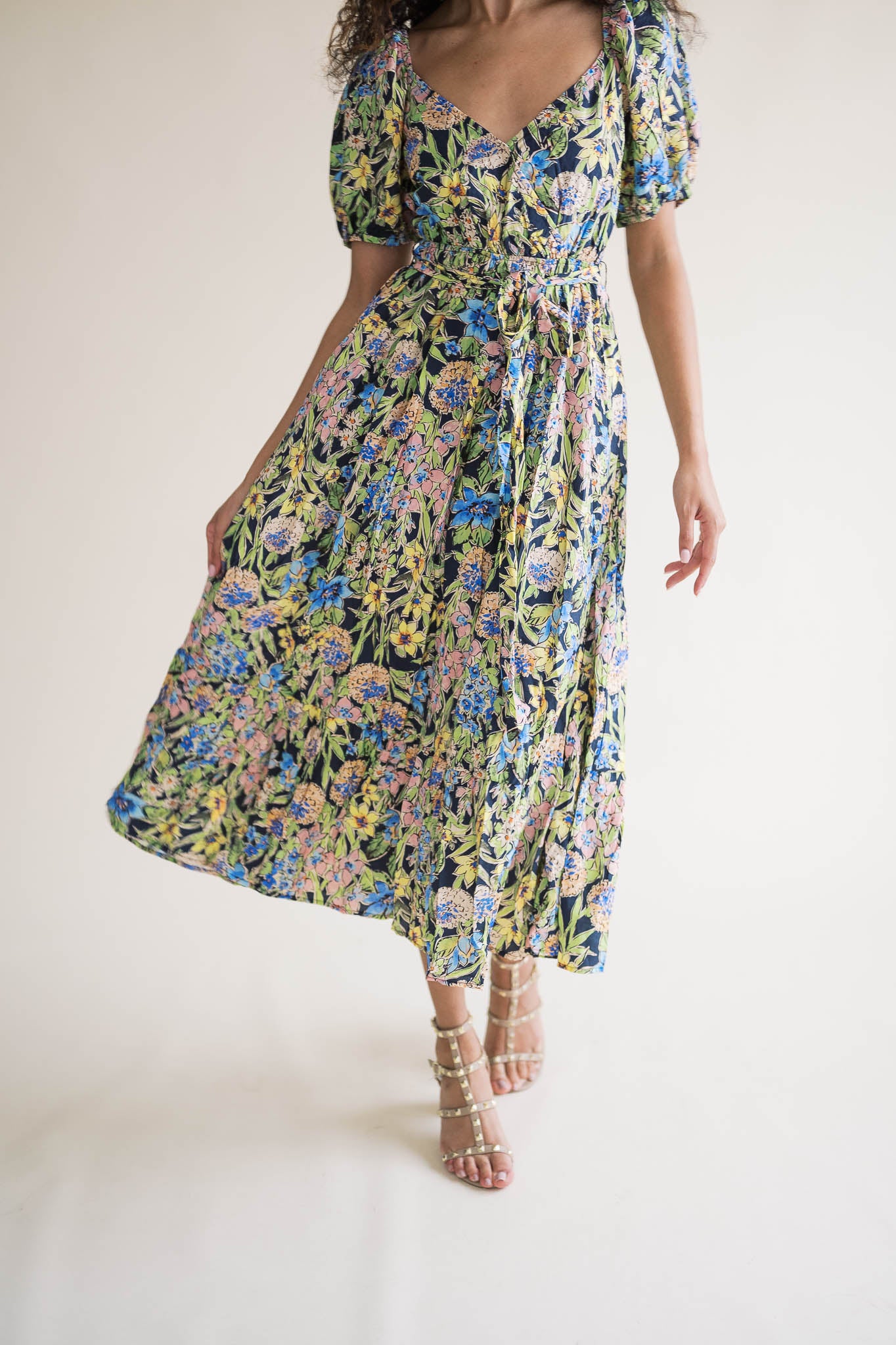 Ivy Rose Bloom Midi Dress