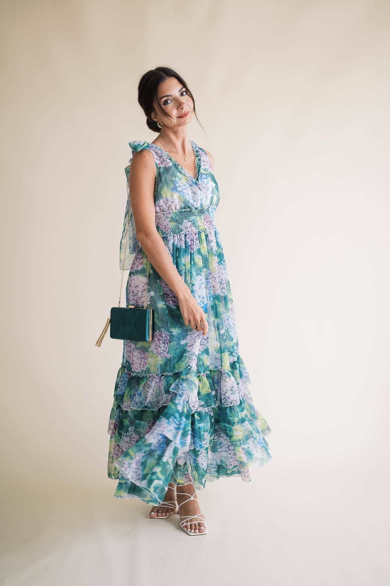 Hydrangea Dreams Maxi Dress