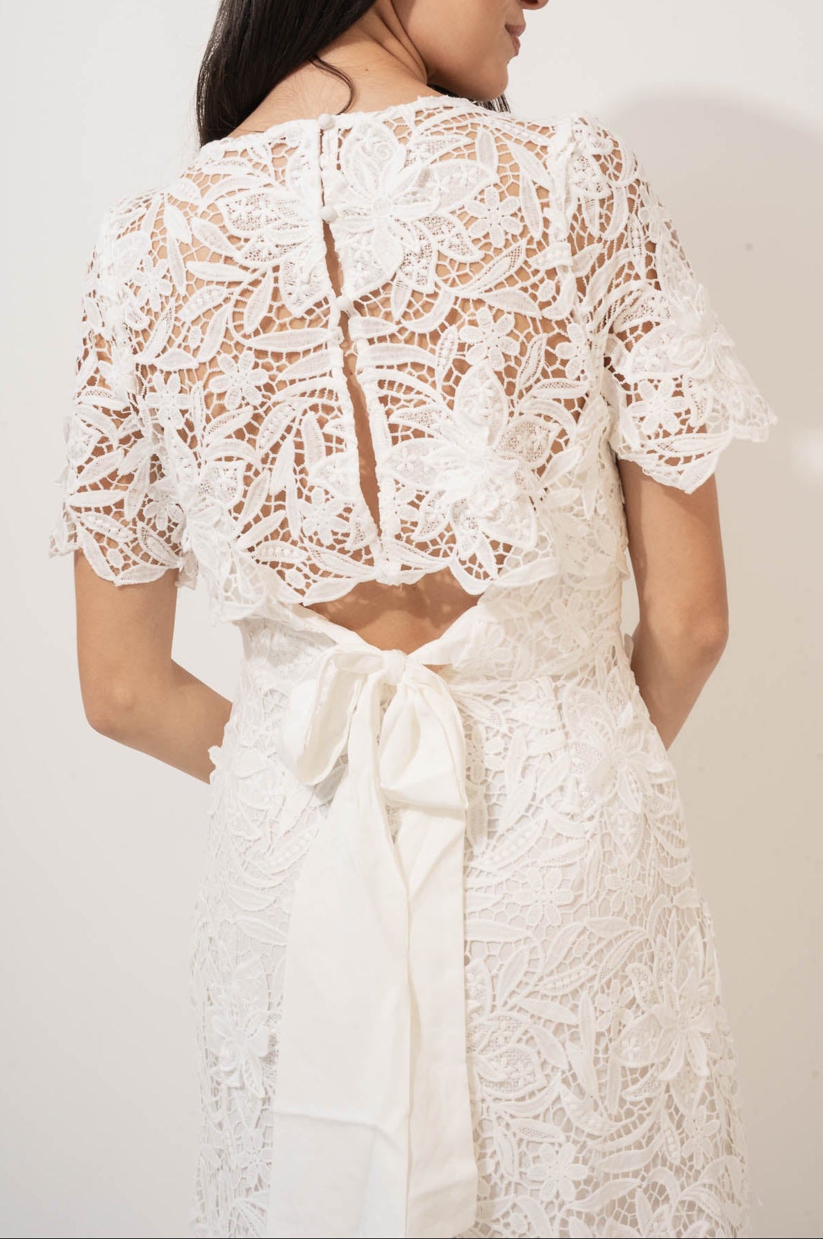 Rihanna Lace Open Back Dress S Rihanna Lace Open Back Dress S