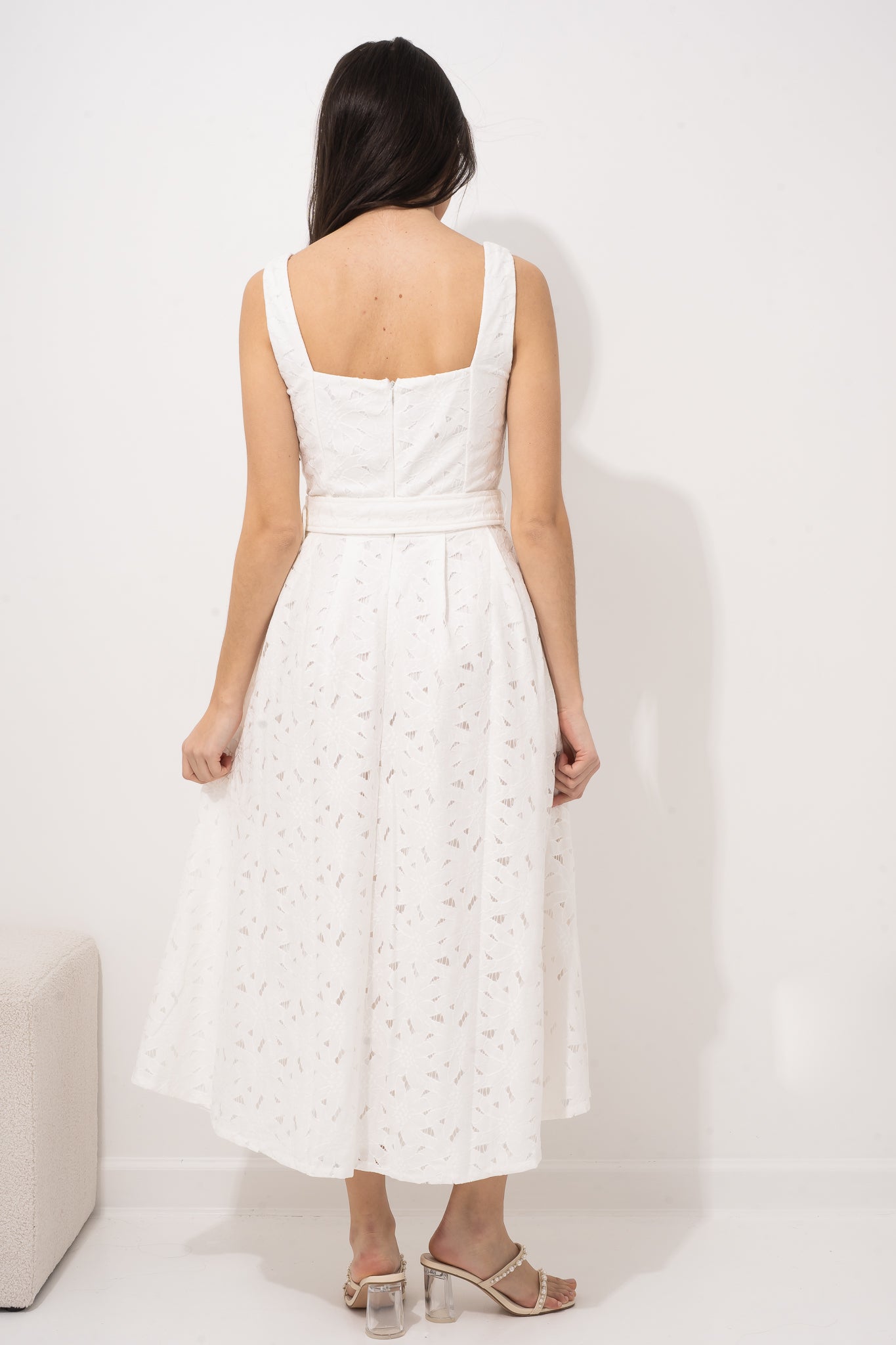 Lana Cotton Midi Dress