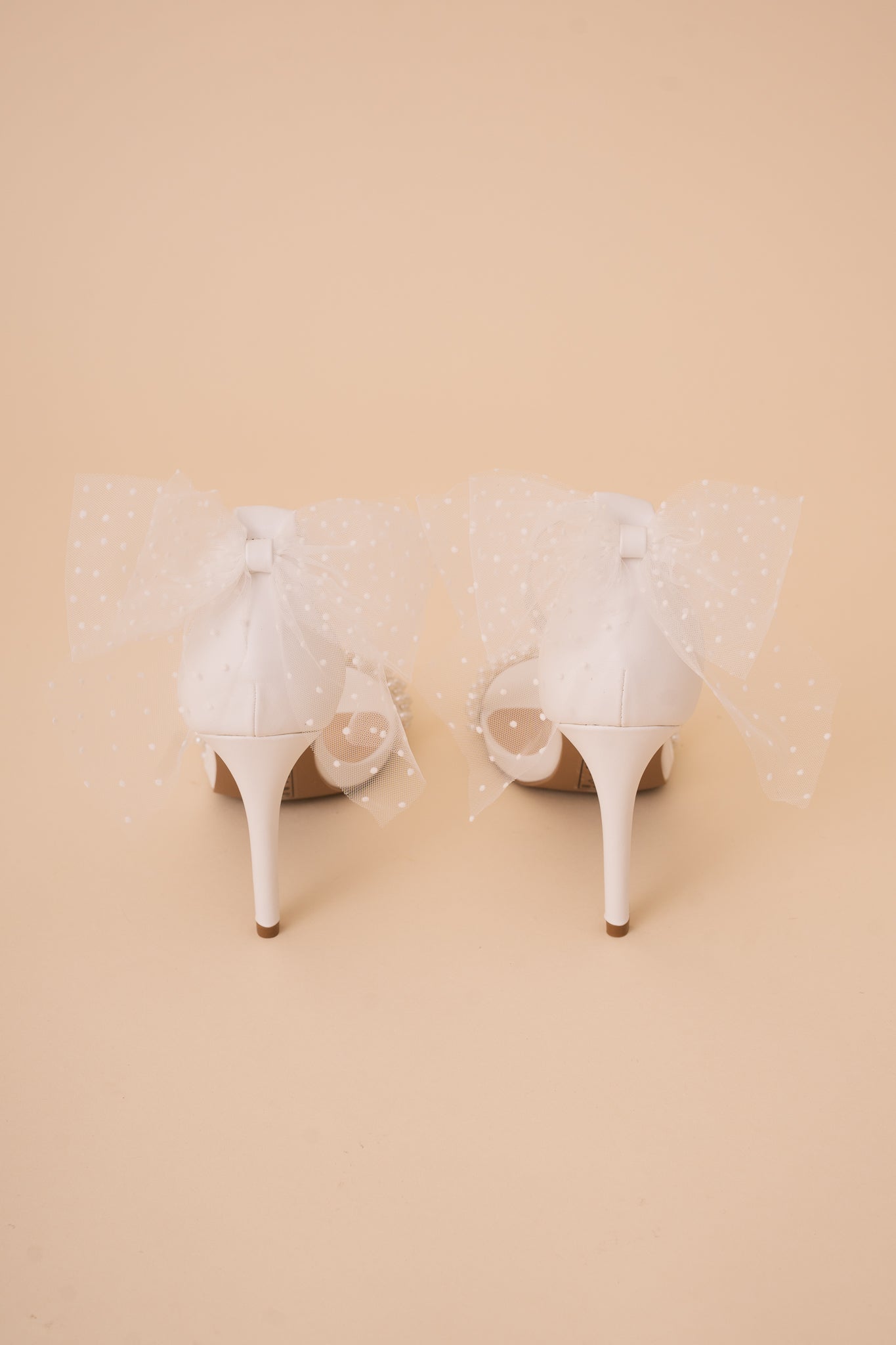 Greta Pearl and Bow Detail Heels