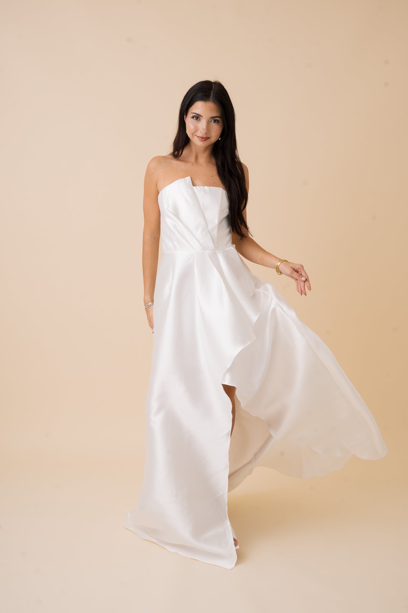 Gala High Low Maxi Dress