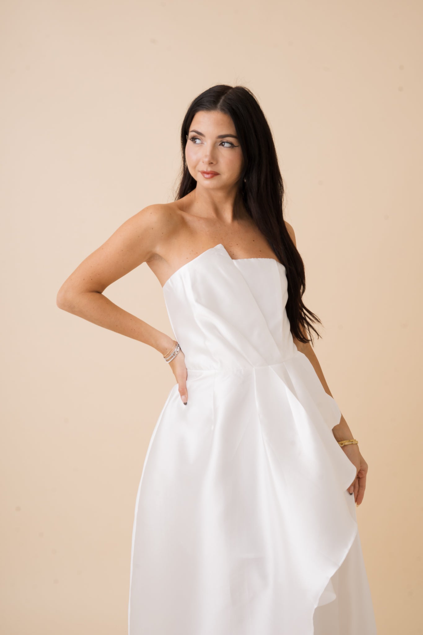Gala High Low Maxi Dress