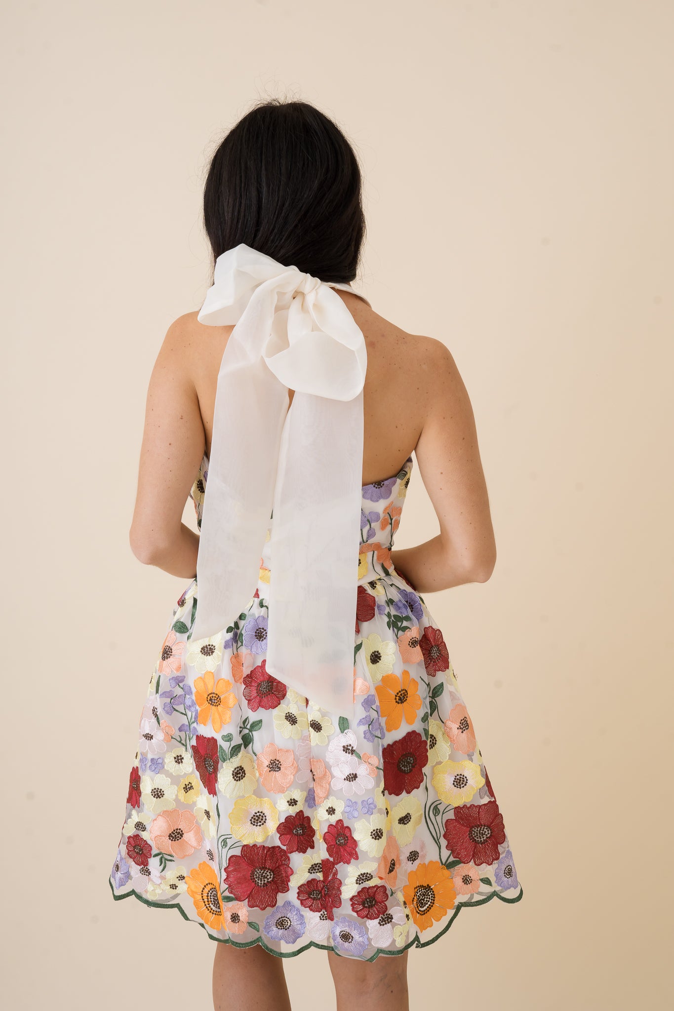 Evelyn Floral Multi Color Dress