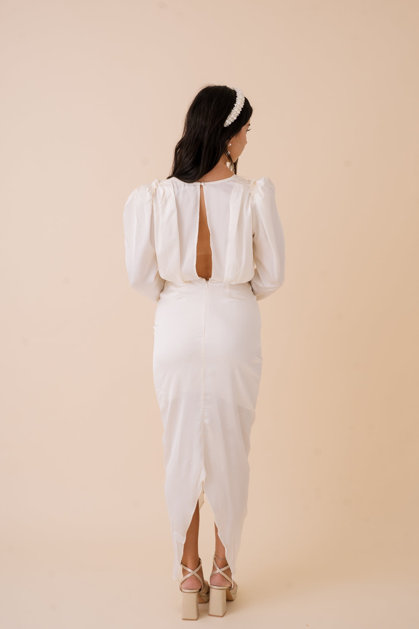 Sylvie Long Sleeve Midi Dress