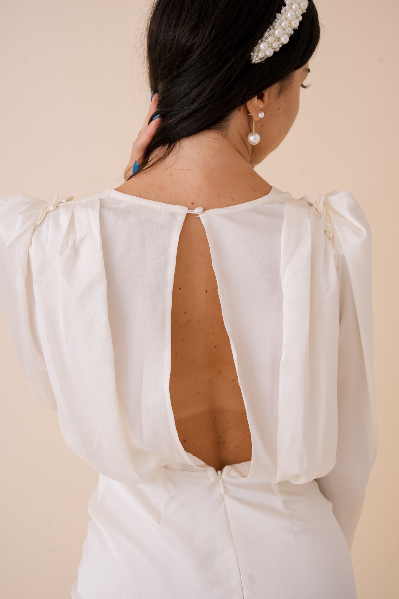 Sylvie Long Sleeve Midi Dress