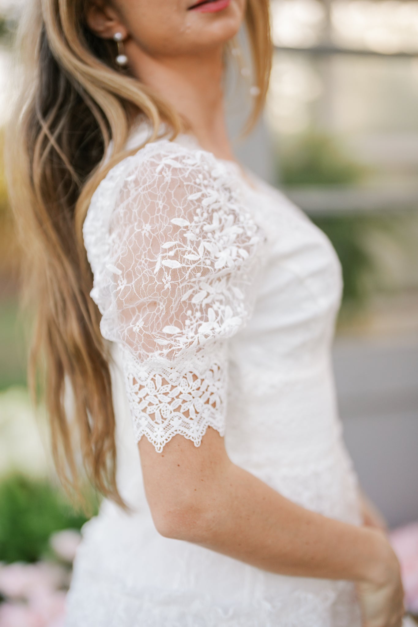 Kellie White Lace Mini Dress