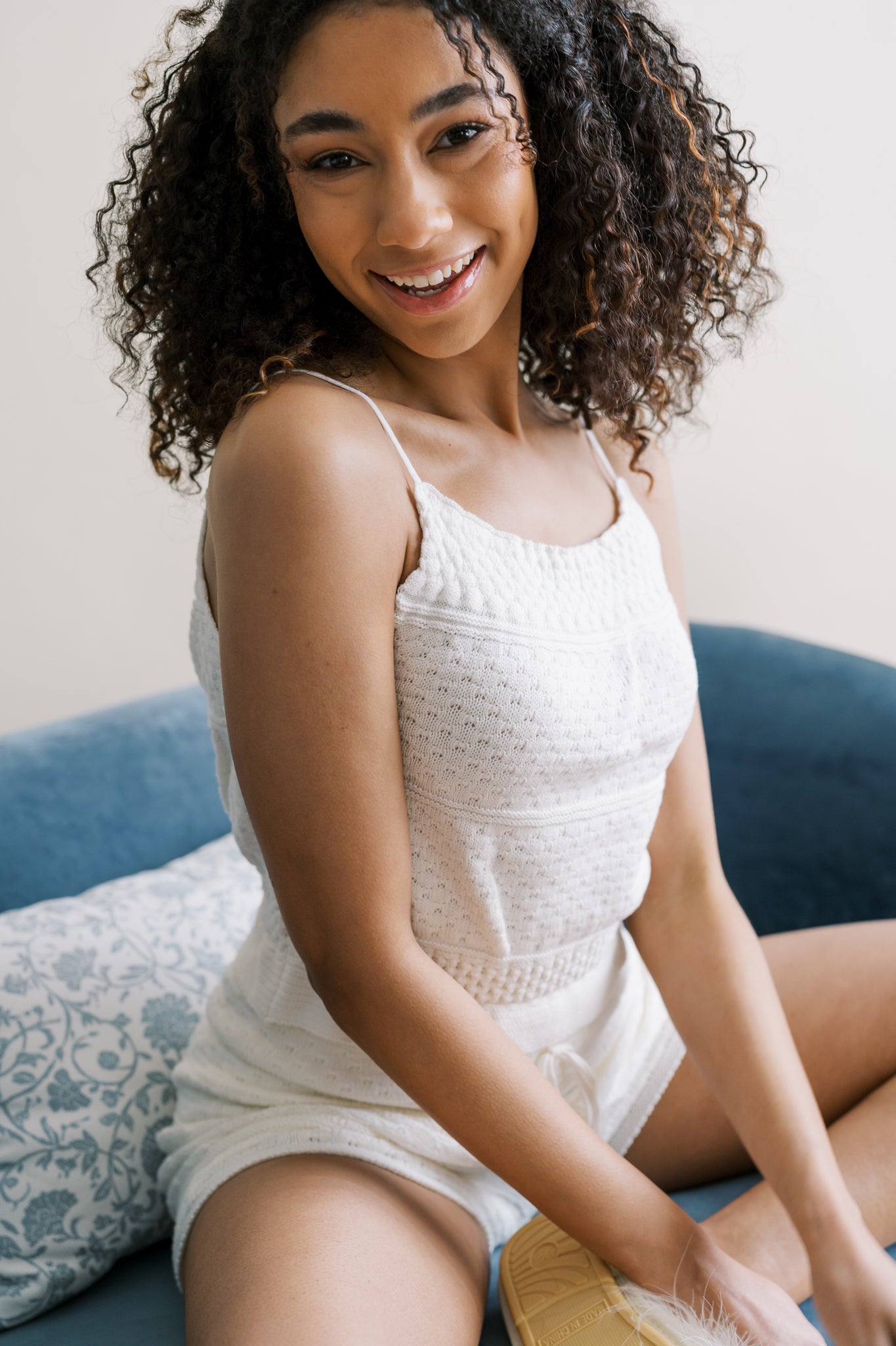 Sweater Knit Short and Cami Top Set