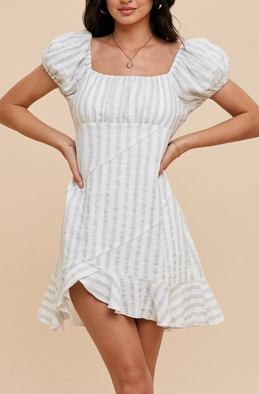 Willow Cotton Gauze Mini Dress