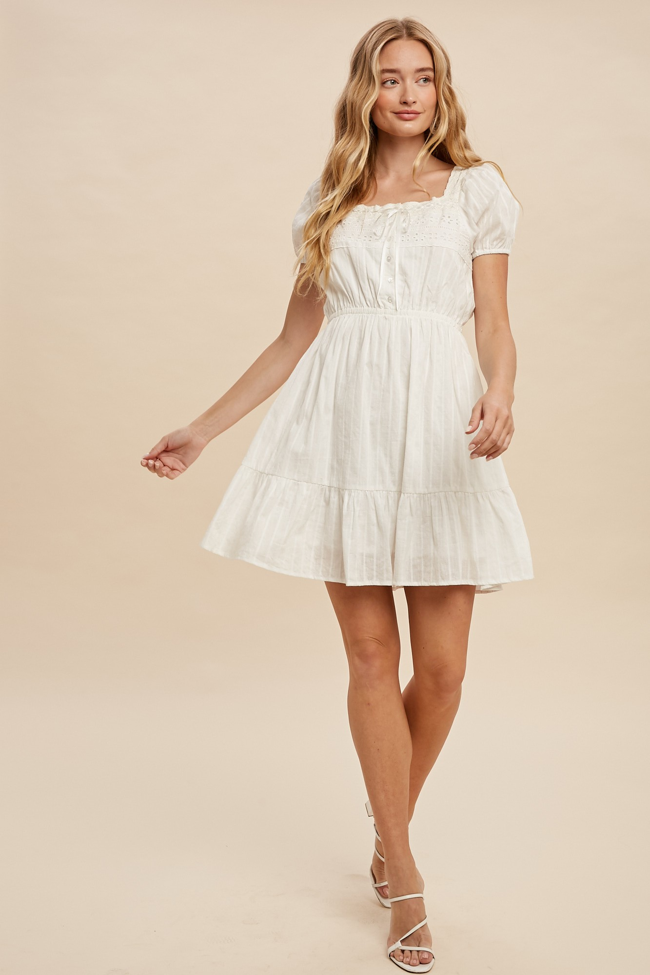 Aspen Cotton Mini Dress