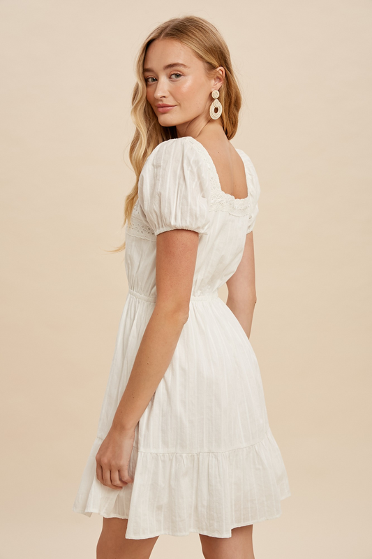 Aspen Cotton Mini Dress