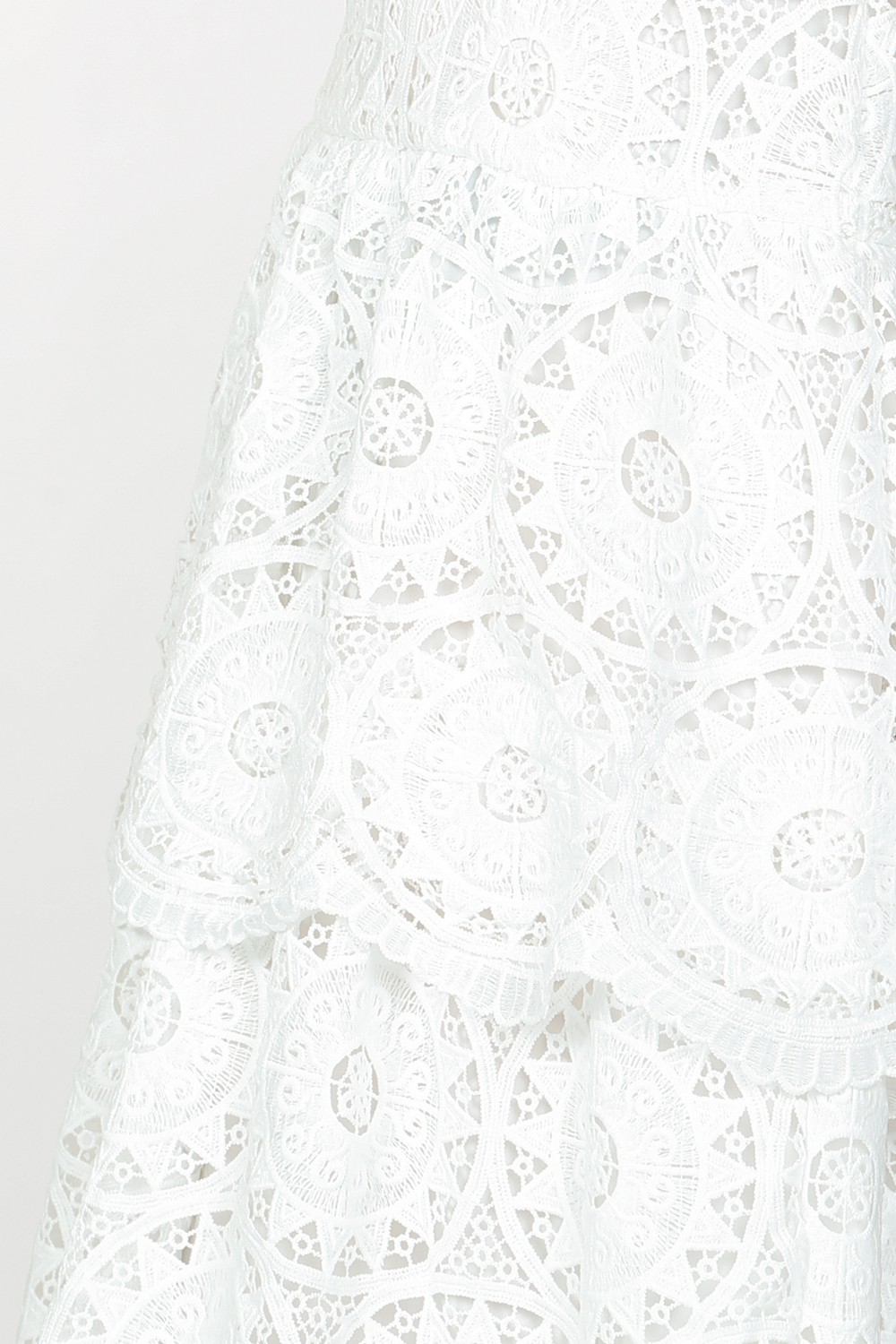Florence Cotton Lace Long Dress