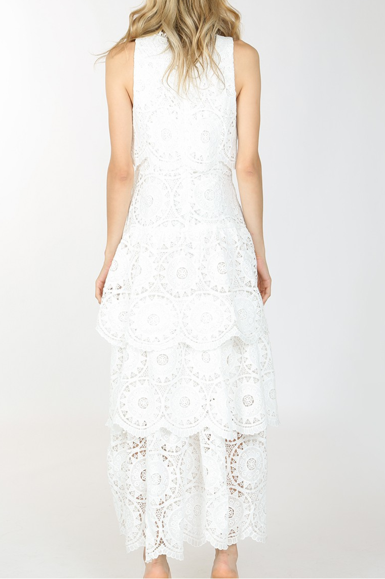 Florence Lace Long Dress L Florence Lace Long Dress L