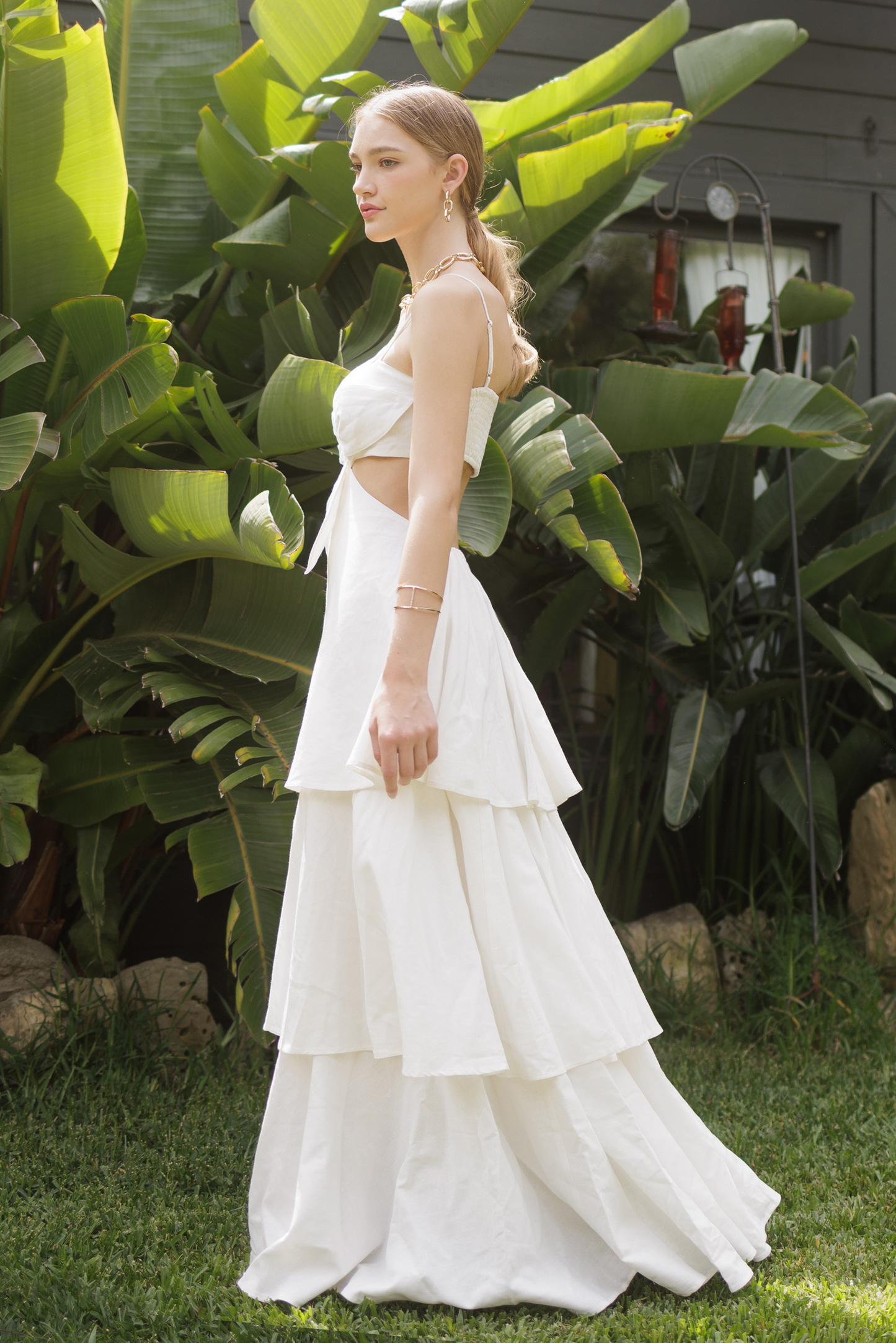 Ava Linen Maxi Dress