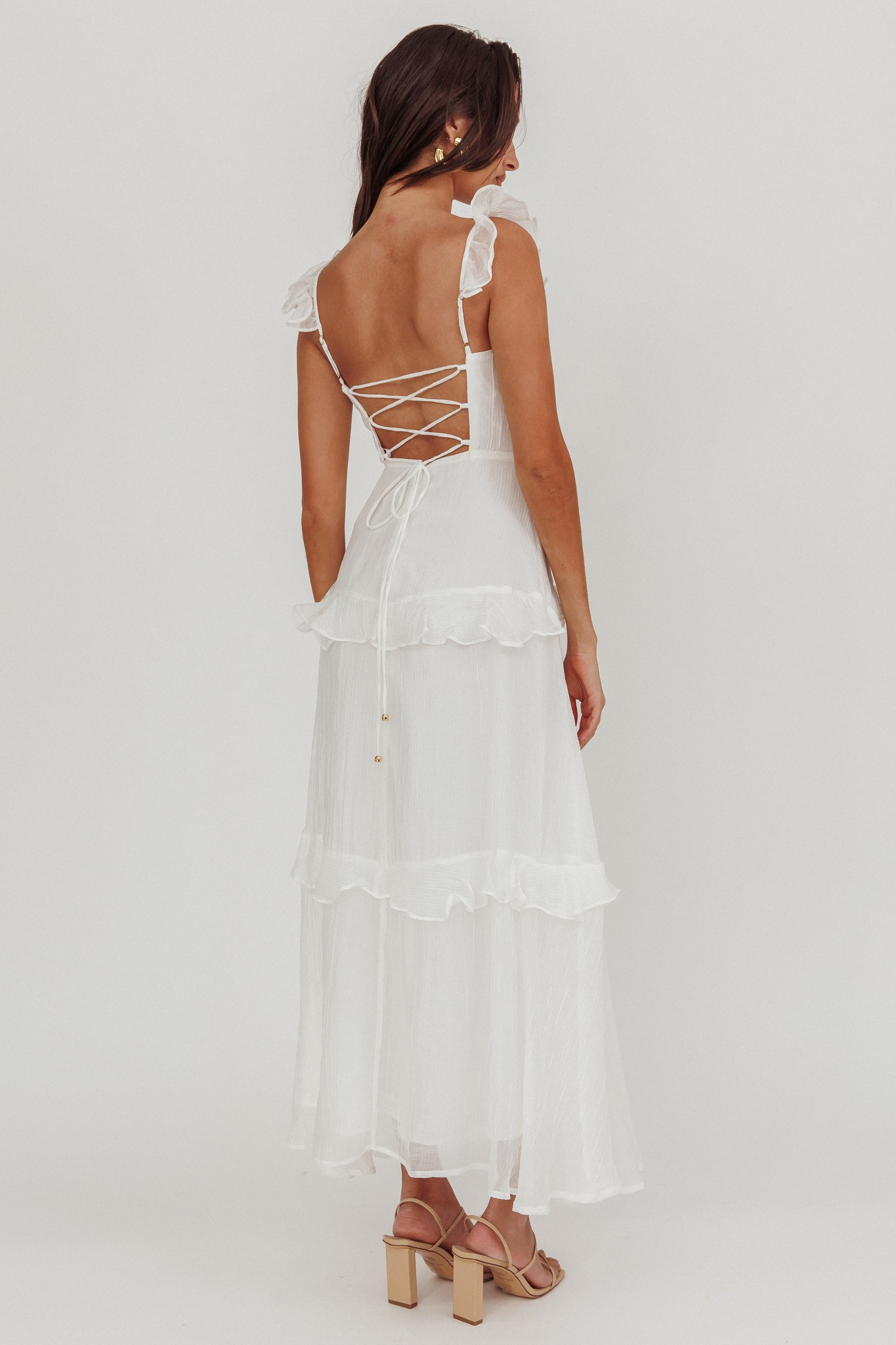 Olivia Cotton Organza Midi Dress