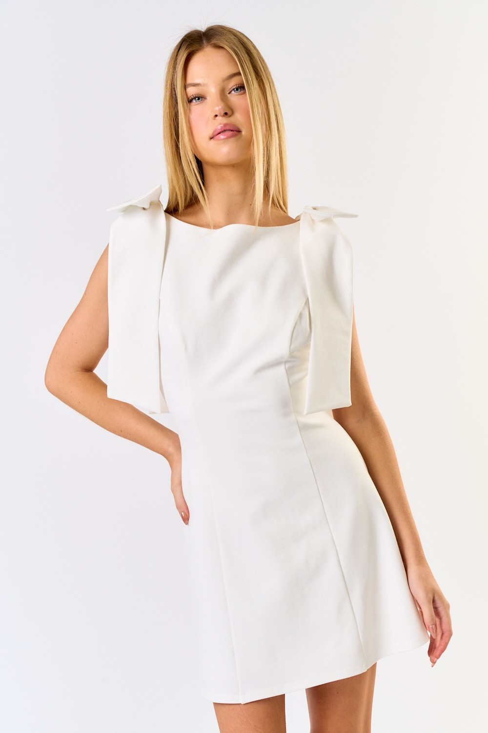 Willow Crepe Mini Dress