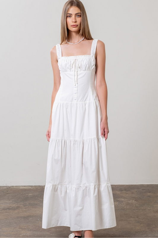 Tyler Cotton Maxi Dress