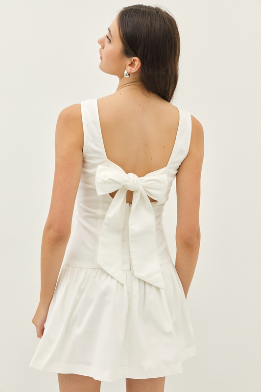 Aurora Cotton Mini Dress