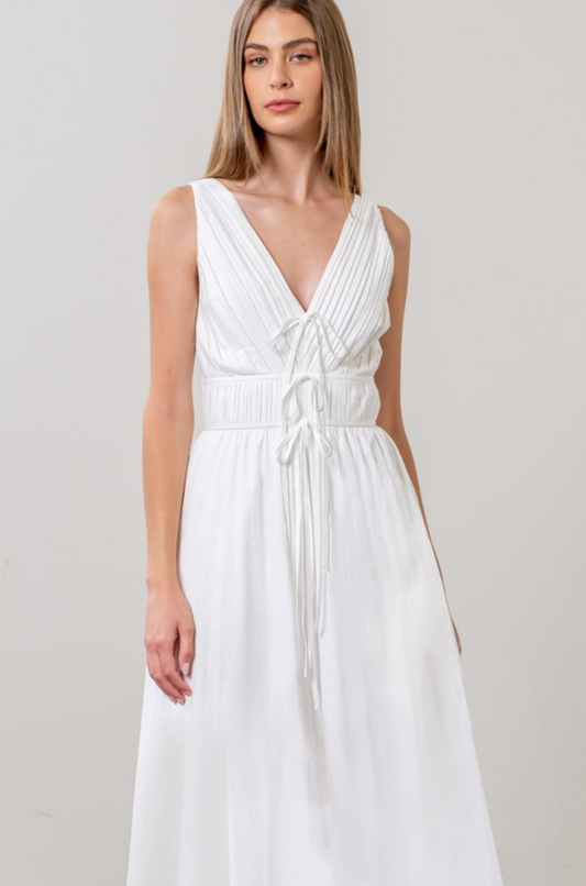 Victoria Cotton Midi Dress