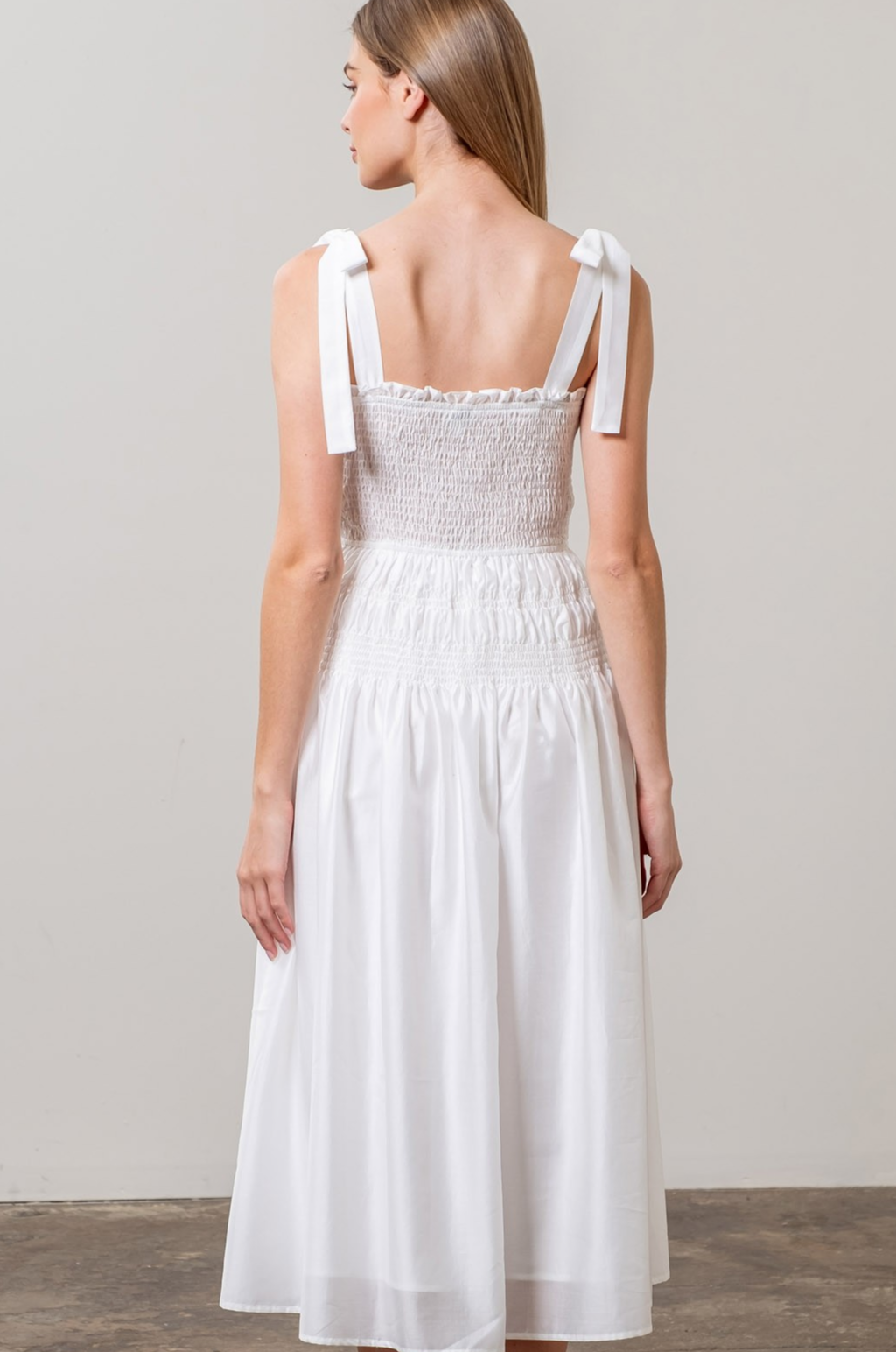 Tatum Linen Midi Dress