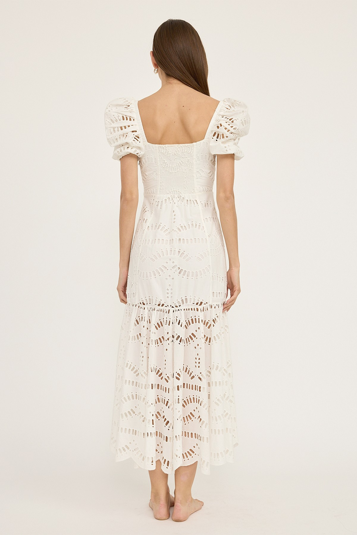 Irene Cotton Eyelet Dress