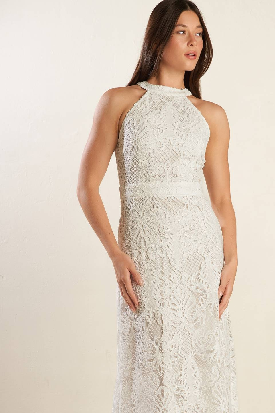 Bexley Cotton Lace Midi Dress