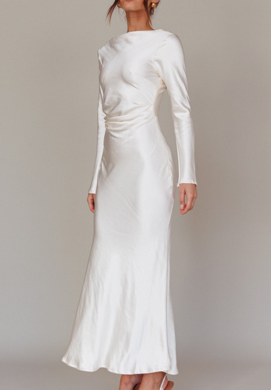 Gorgeous Satin Maxi Dress M Gorgeous Satin Maxi Dress M
