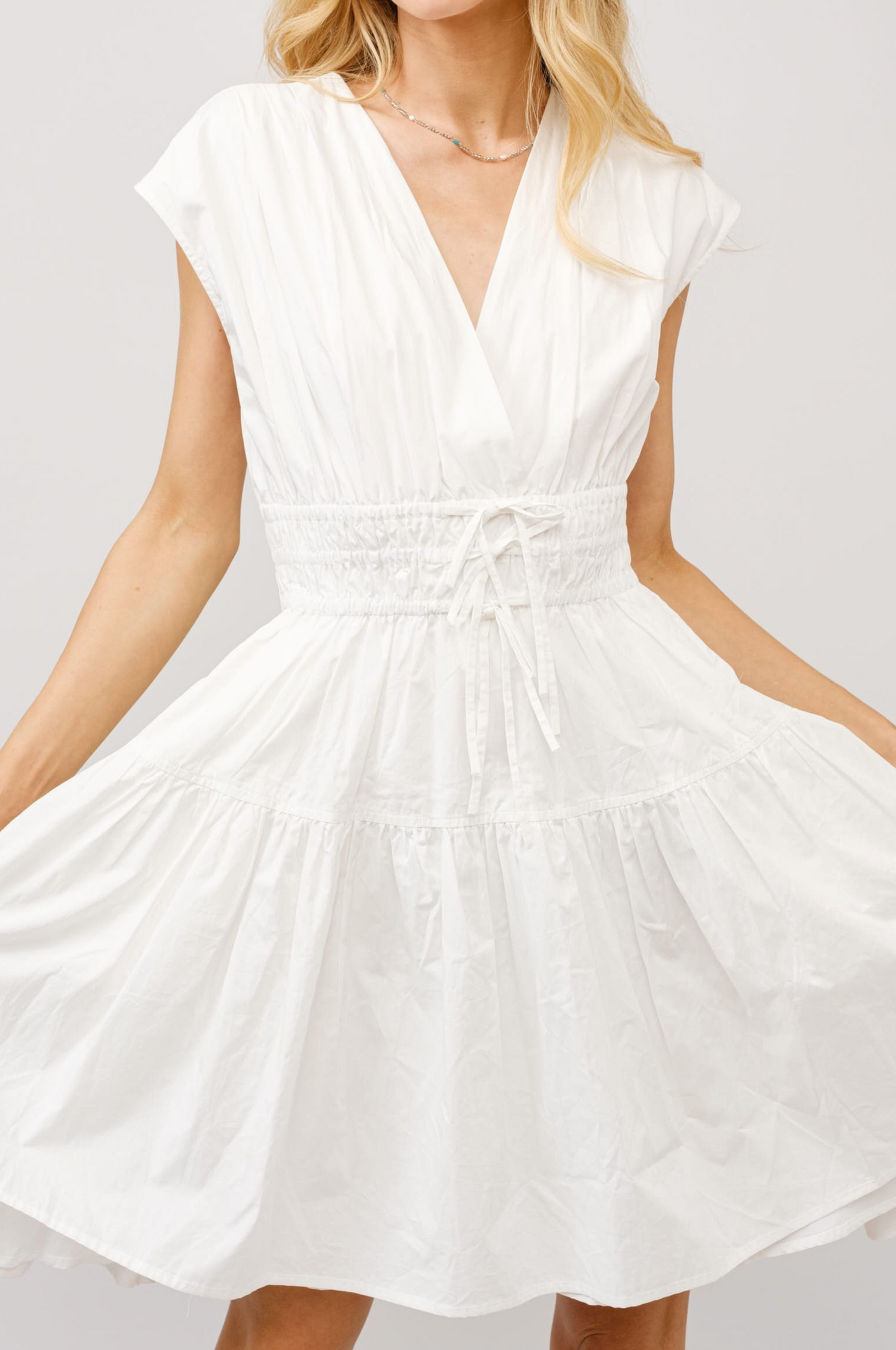 Brooklyn Cotton Mini Dress