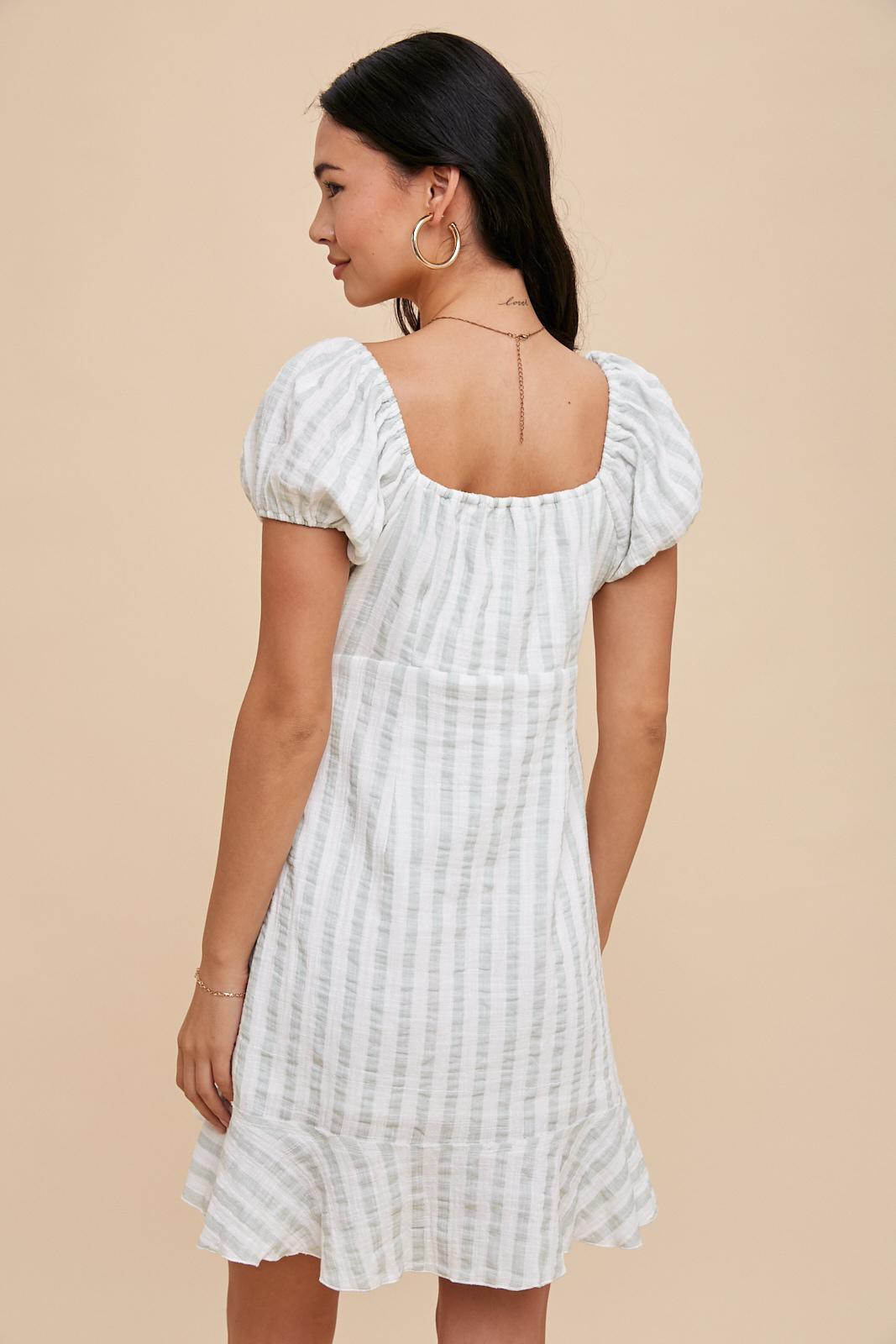 Willow Cotton Gauze Mini Dress