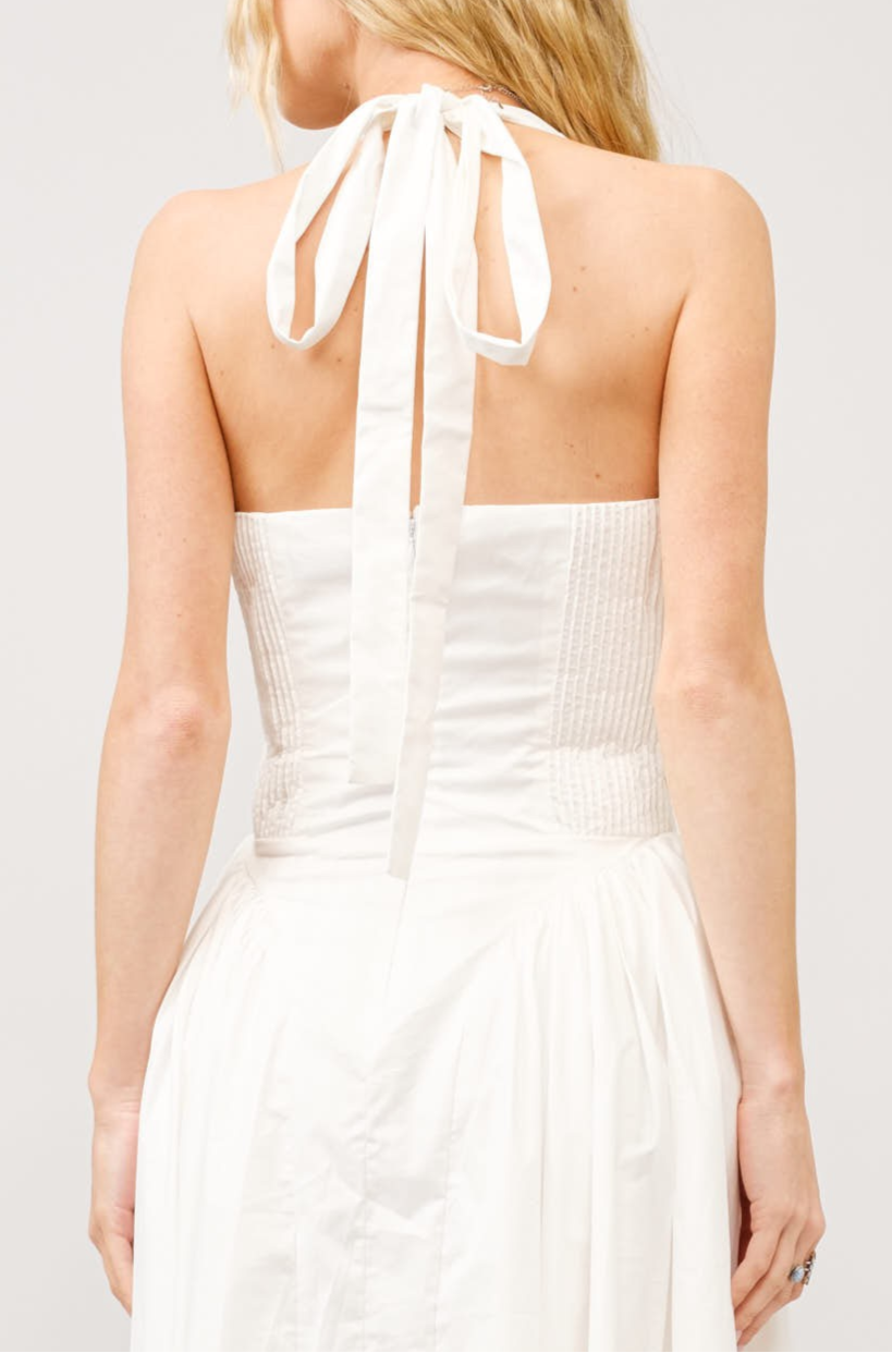 Corset Midi Dress L Corset Midi Dress L