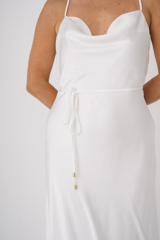 Bree Cowl Belted Slip Maxi Dress - final few!