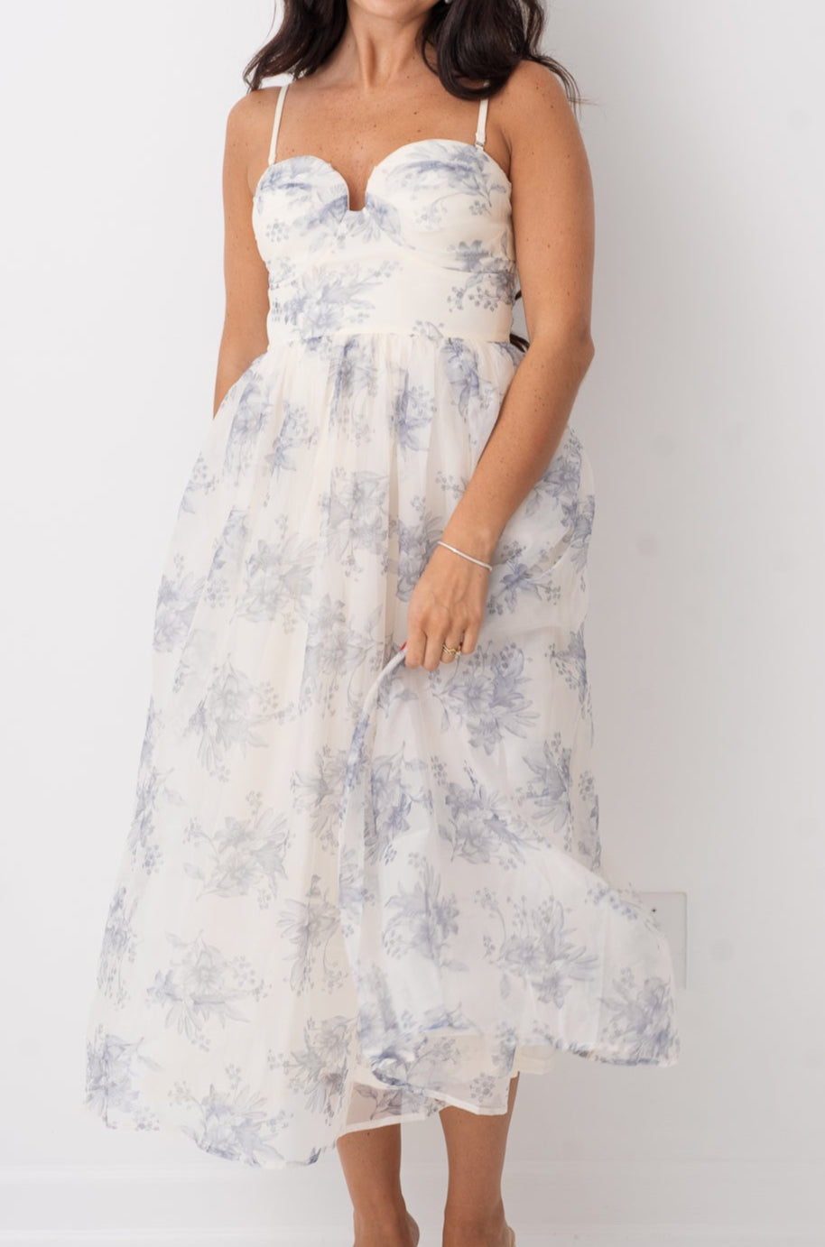 Melody Floral Midi Dress