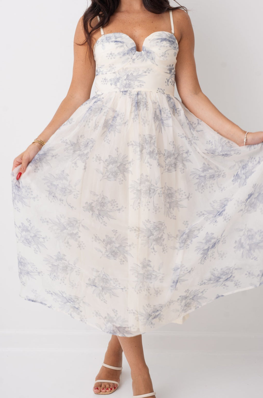 Melody Floral Midi Dress