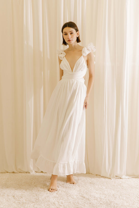 Ella Ruffle Maxi Dress